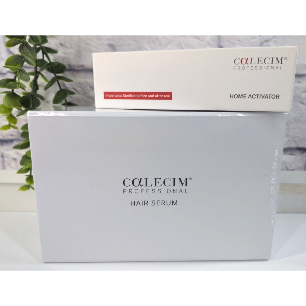 SEALED🚨Calecim Professional Advanced Hair Regrowth System Kit 6M+Home Activator